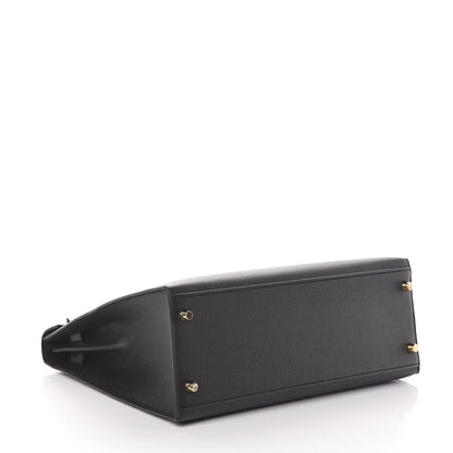 Hermes Epsom Kelly Sellier 32 Black 5 of 32