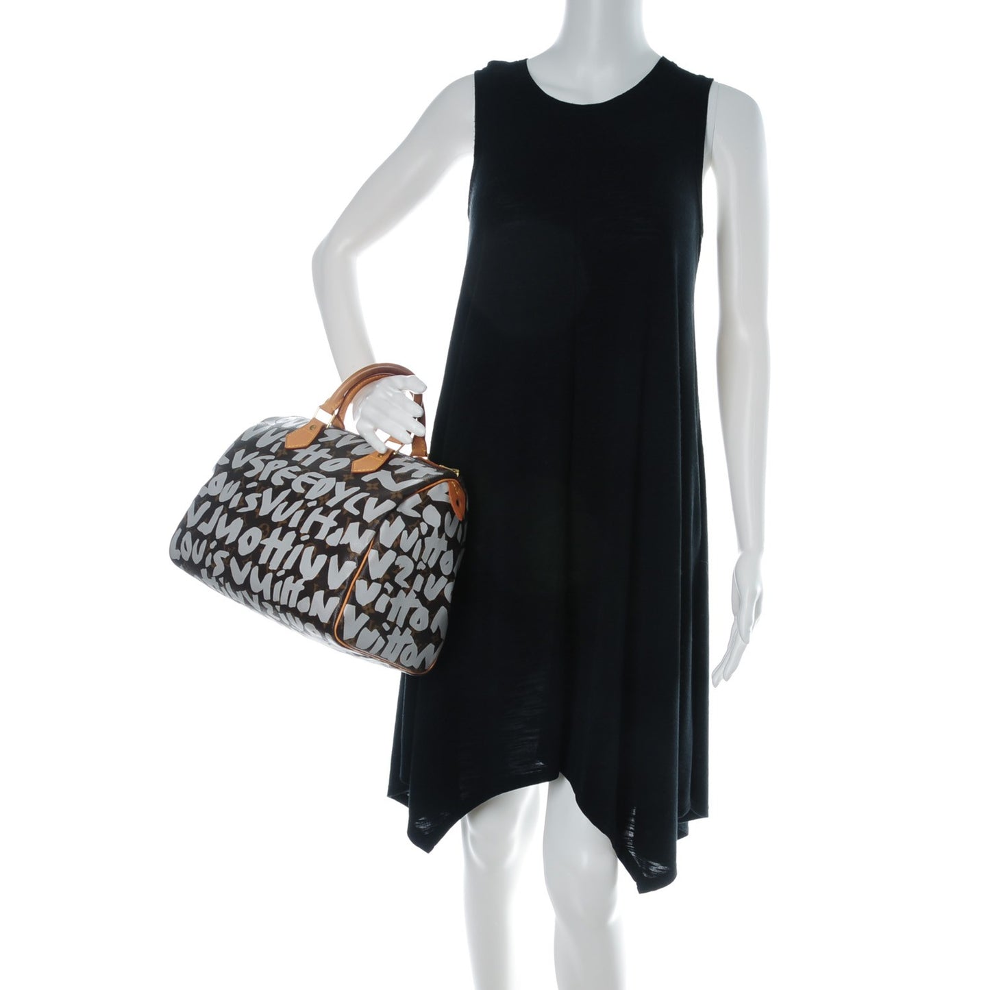 Monogram Graffiti Speedy 30 Silver