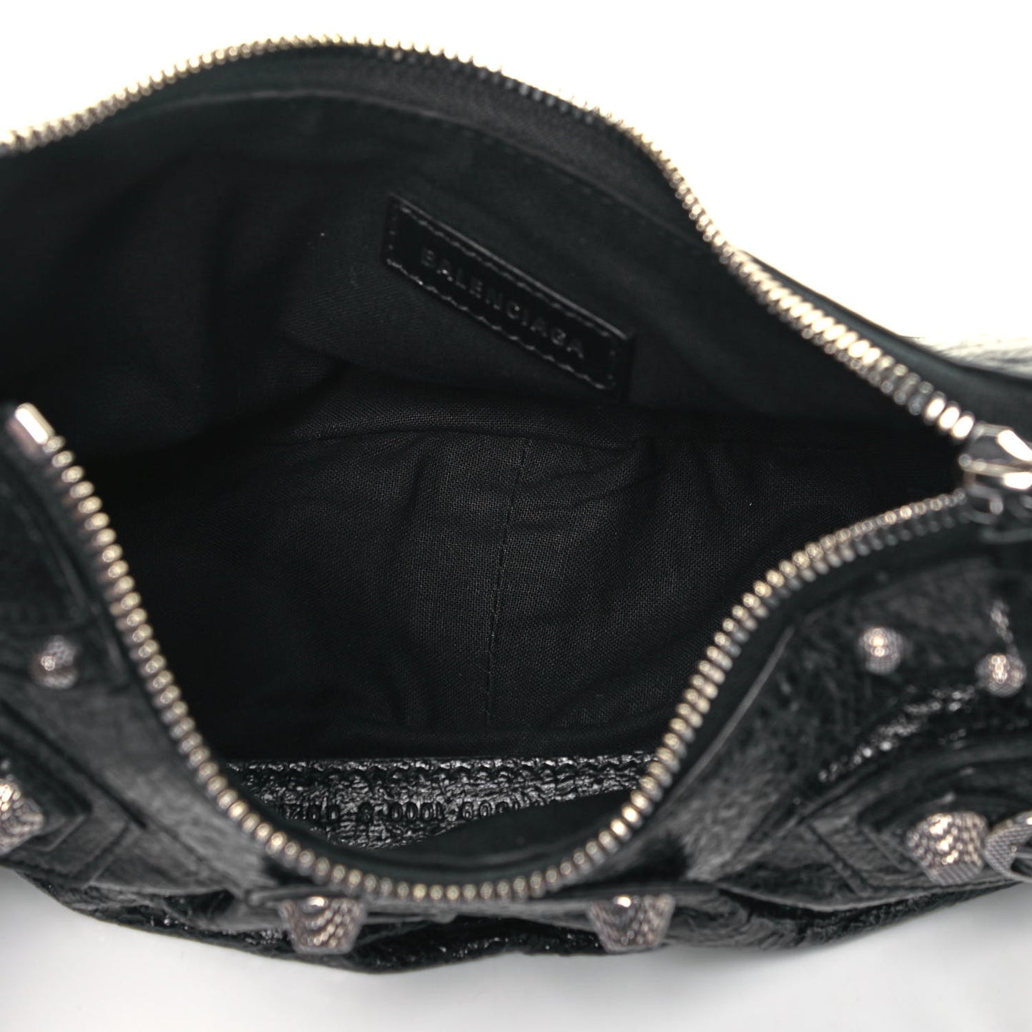 Agneau Arena Le Cagole Shoulder Bag XS Black