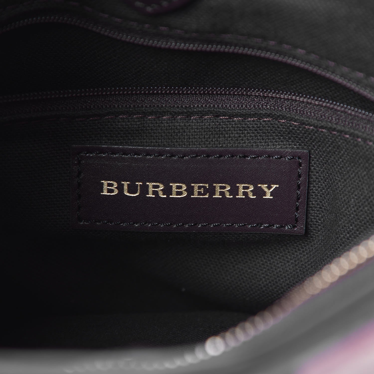 Burberry Haymarket Check Small Northfield Tote Chocolate 8 of 10