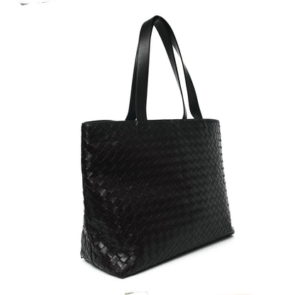 Bottega Veneta Calfskin Intrecciato Large Zipped Tote Fondant 3 of 10