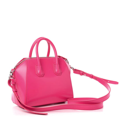 Givenchy Shiny Lord Calfskin Mini Antigona Shocking Pink 4 of 11
