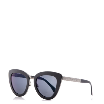 Chanel Cat Eye Quilted Sunglasses 5368 Blue 1 of 9
