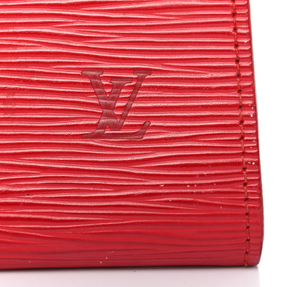 Louis Vuitton Epi Pochette Accessories 24 Castillan Red 12 of 12