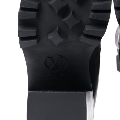 Louis Vuitton Patent Monogram Limitless Ankle Boots 40 Black 16 of 18