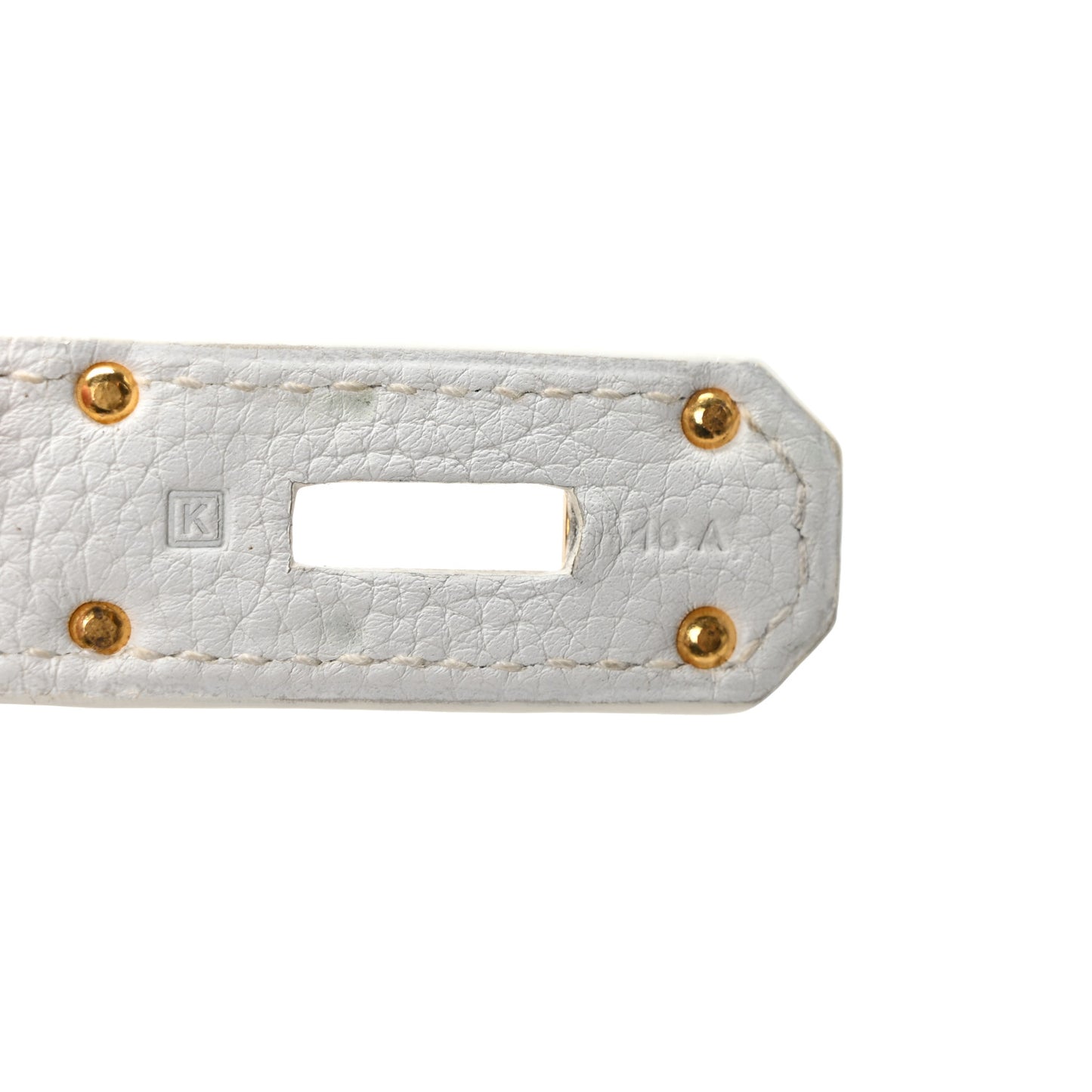 Taurillon Clemence JPG Birkin 42 White