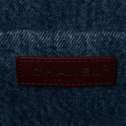 Chanel Denim Souplissimo Maxi Flap Blue 6 of 11