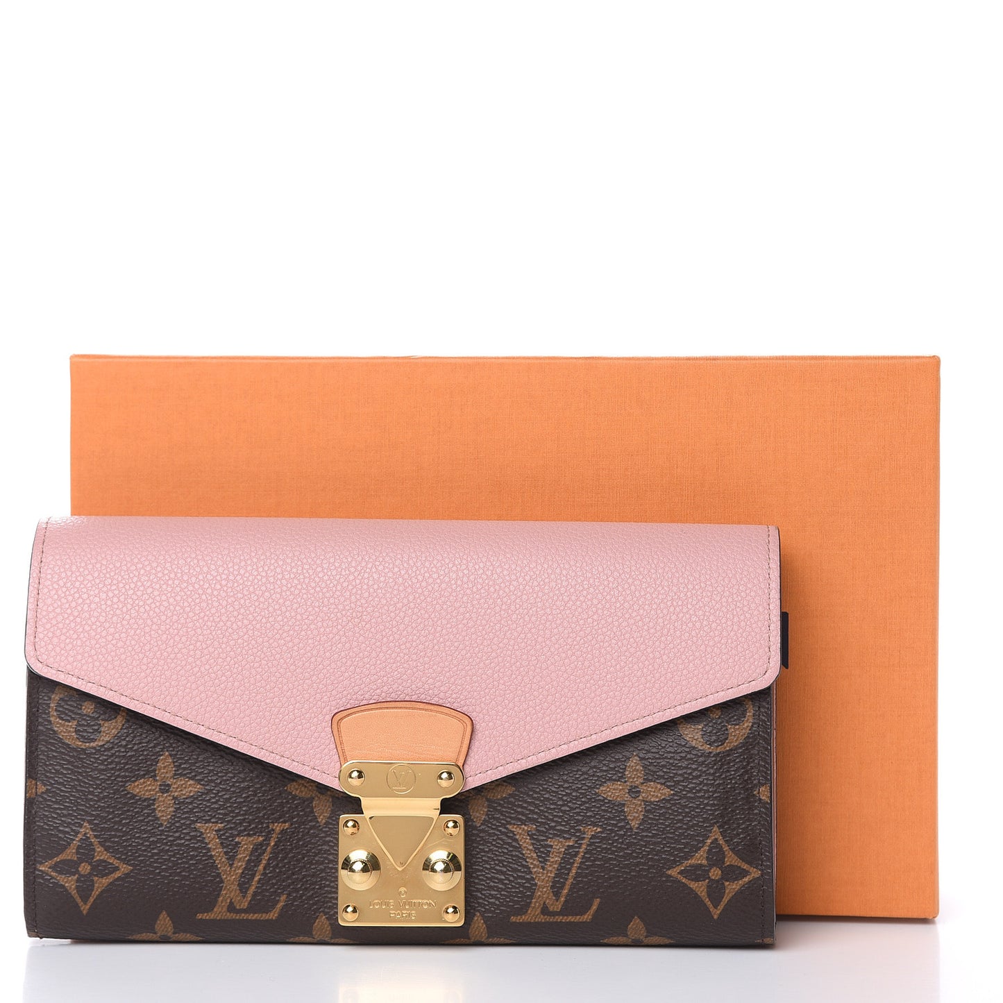 Monogram Pallas Wallet Rose Ballerine