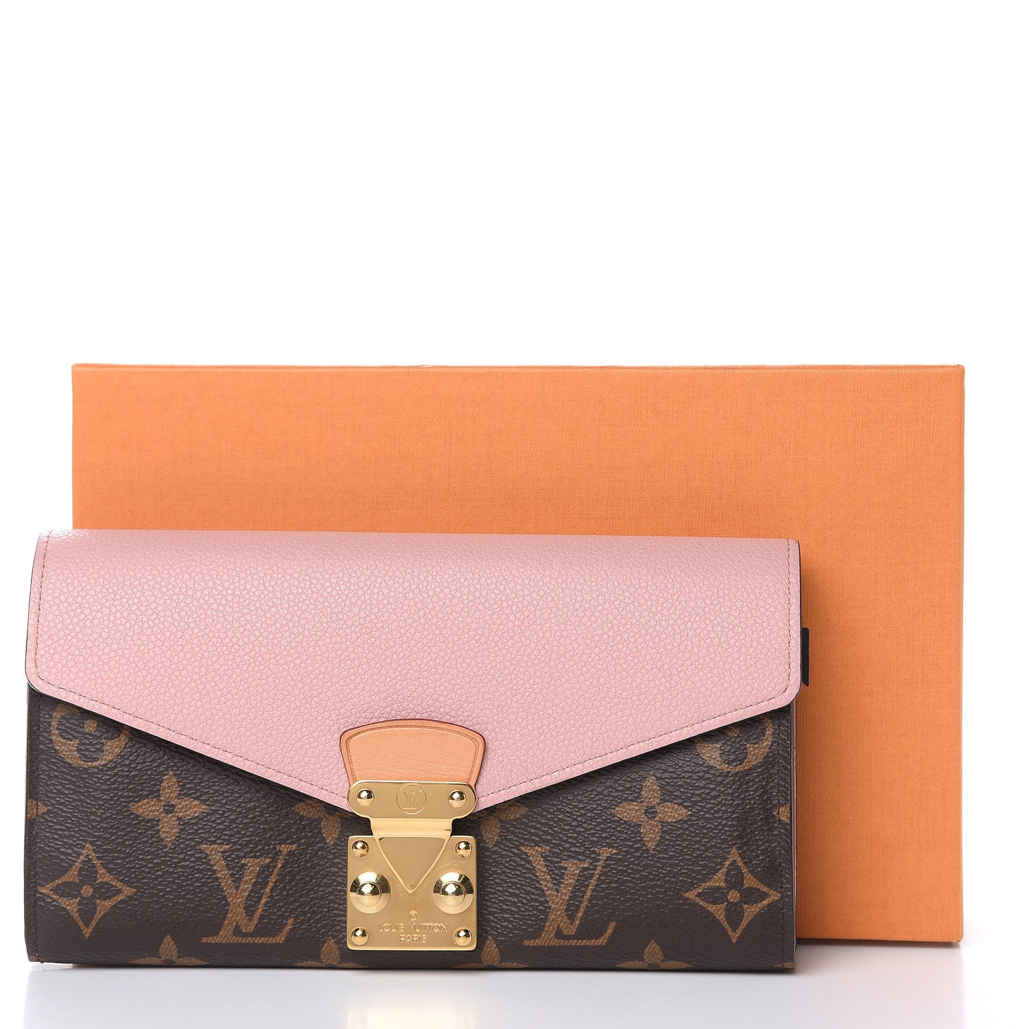 Louis Vuitton Monogram Pallas Wallet Rose Ballerine 9 of 9