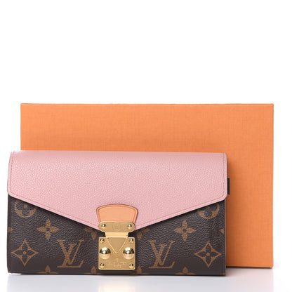 Louis Vuitton Monogram Pallas Wallet Rose Ballerine 9 of 9
