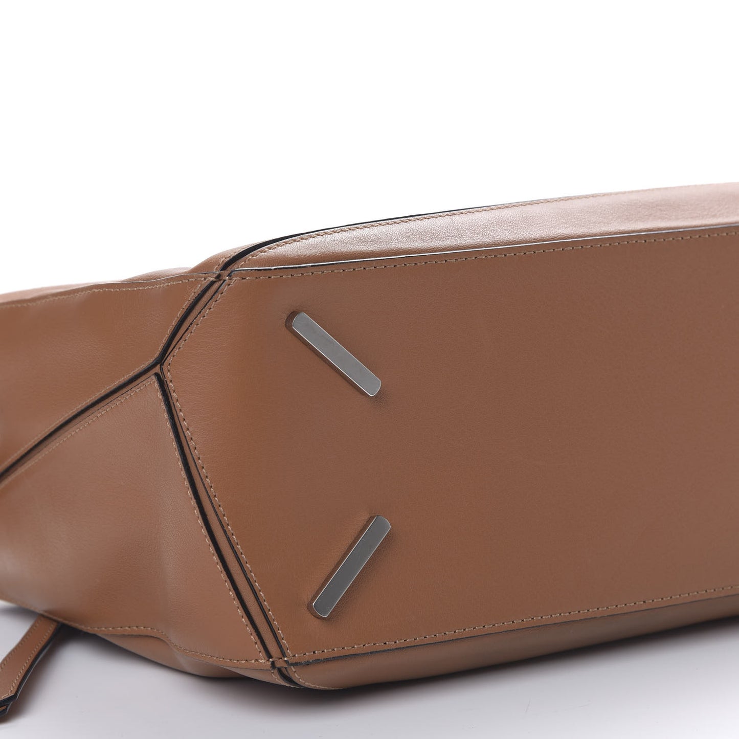 Calfskin Medium Puzzle Bag Brown