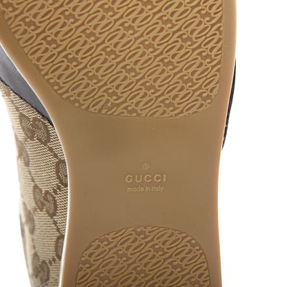 Gucci Monogram Nappa Interlocking G Sneakers 39.5 Beige Ebony Cocoa 9 of 11