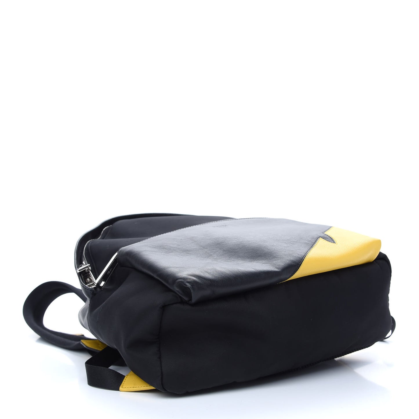 Nylon Vitello Grace Cruise Corner Bugs Pouch Pocket Backpack Black Sunflower