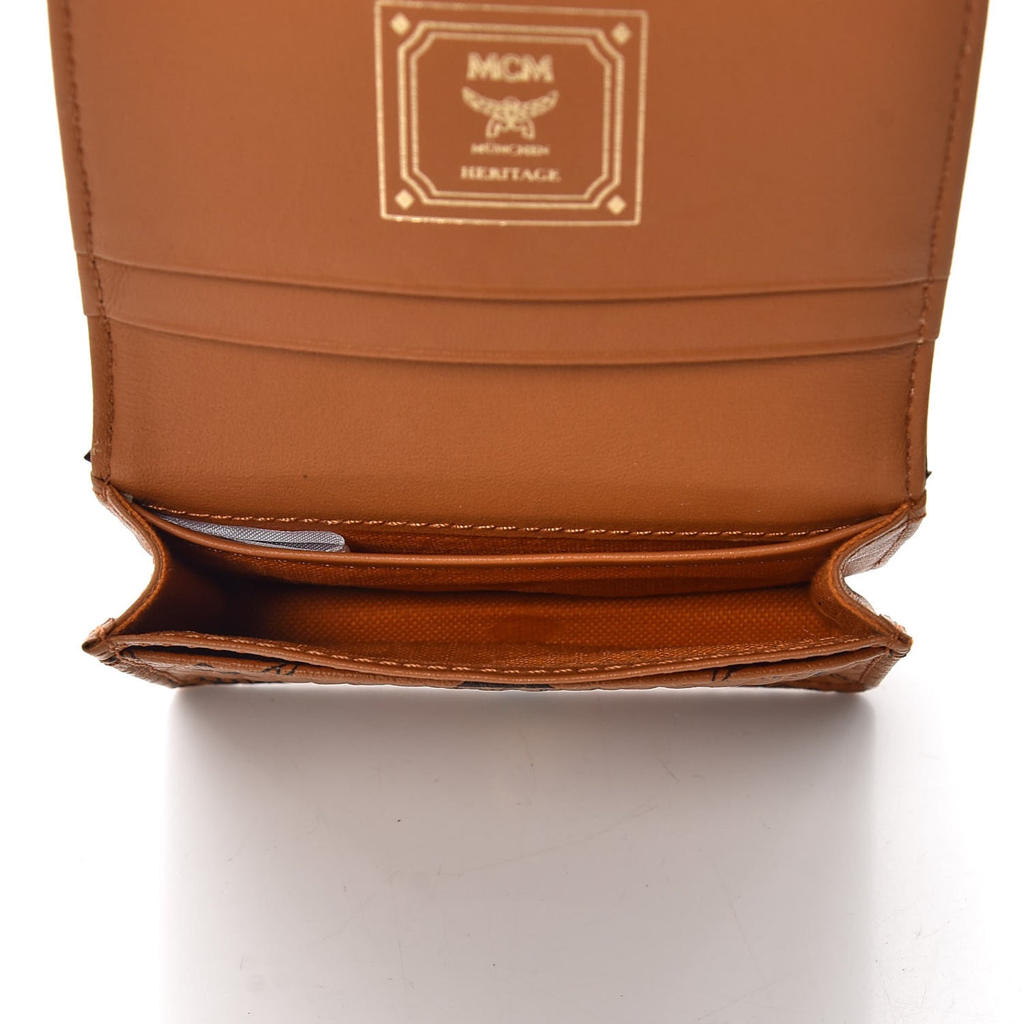 Visetos Heritage Card Case Cognac