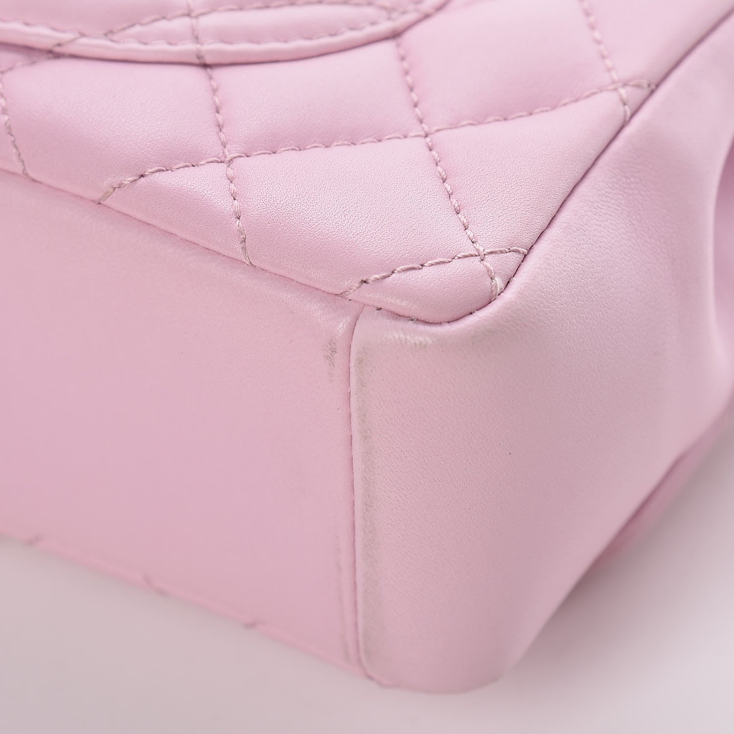 Chanel Lambskin Quilted Mini Mademoiselle Chic Flap Pink 13 of 14