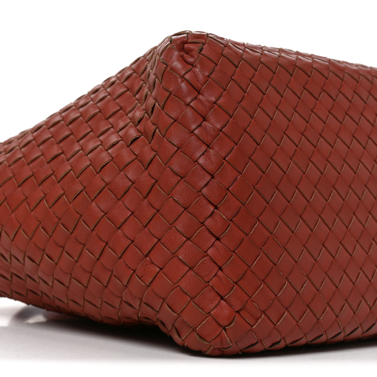 Bottega Veneta Nappa Intrecciato Boston Brique 10 of 11