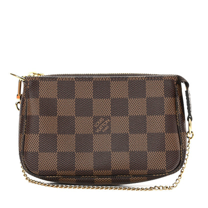 Louis Vuitton Damier Ebene Mini Pochette Accessories 1 of 7