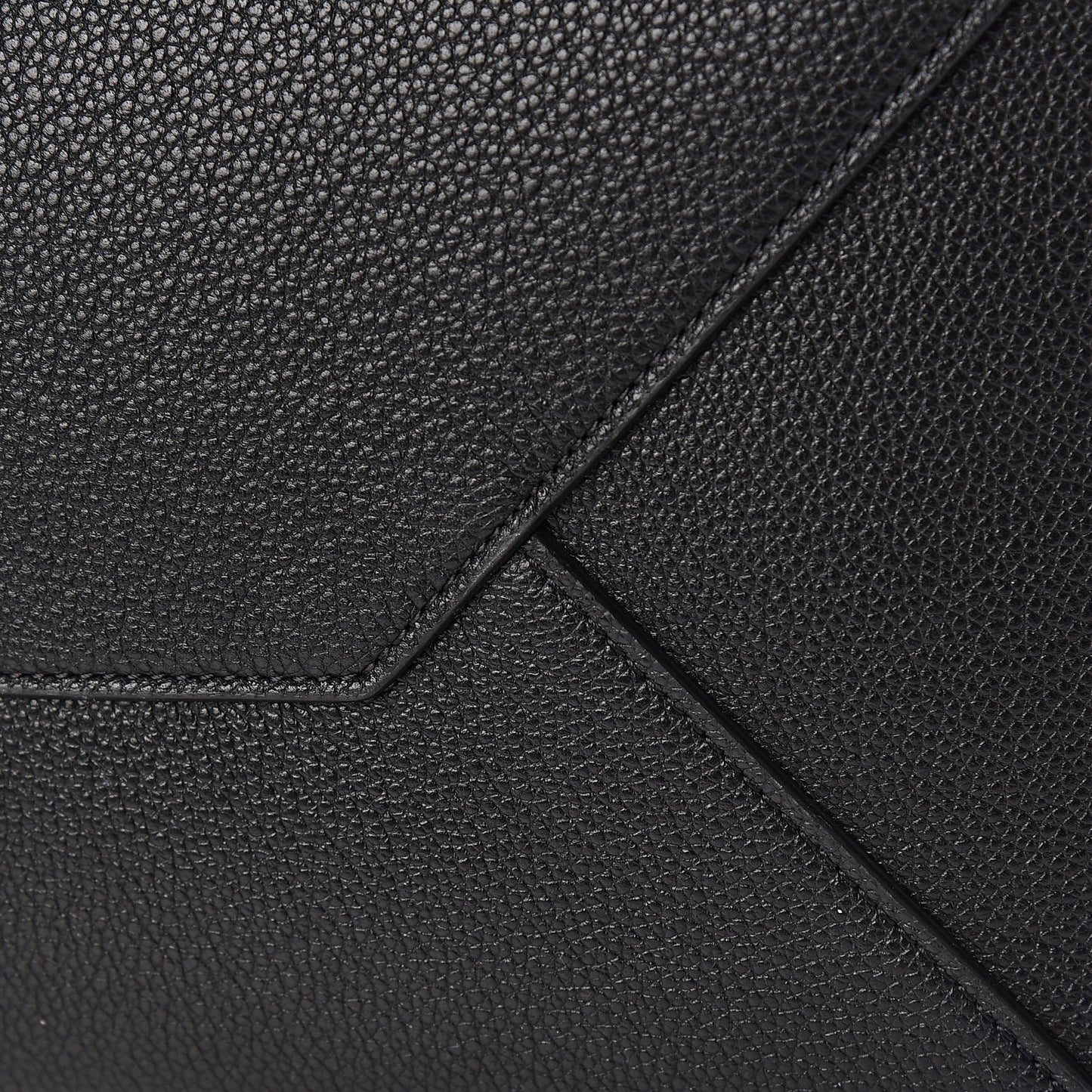 Soft Grained Calfskin Small Belt Cabas Phantom Black