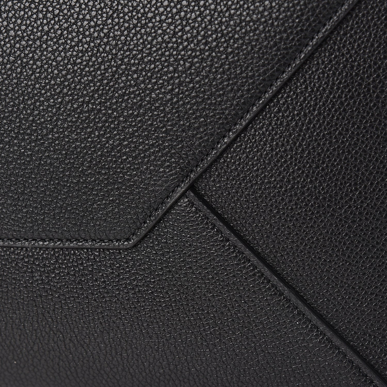 Celine Soft Grained Calfskin Small Belt Cabas Phantom Black 7 of 10