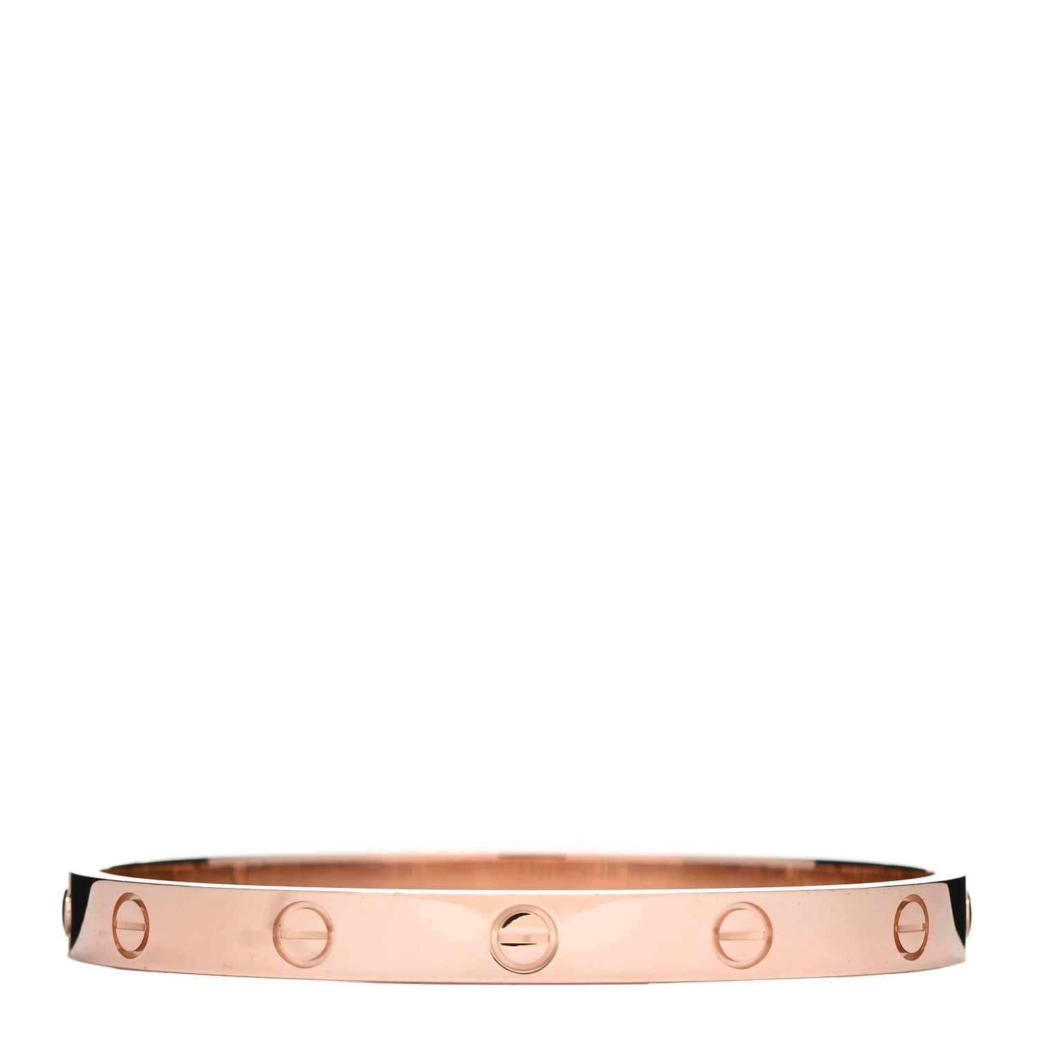 Cartier 18K Pink Gold LOVE Bracelet 17 2 of 6