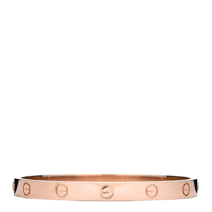 Cartier 18K Pink Gold LOVE Bracelet 17 2 of 6