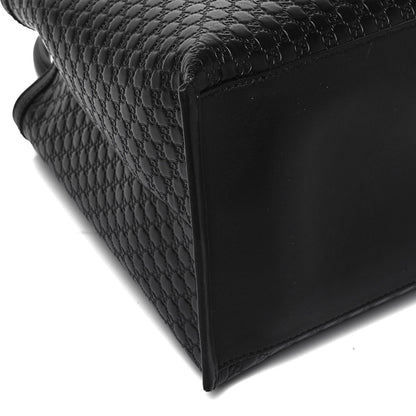 Gucci Soft Microguccissima Medium Tote Black 10 of 11