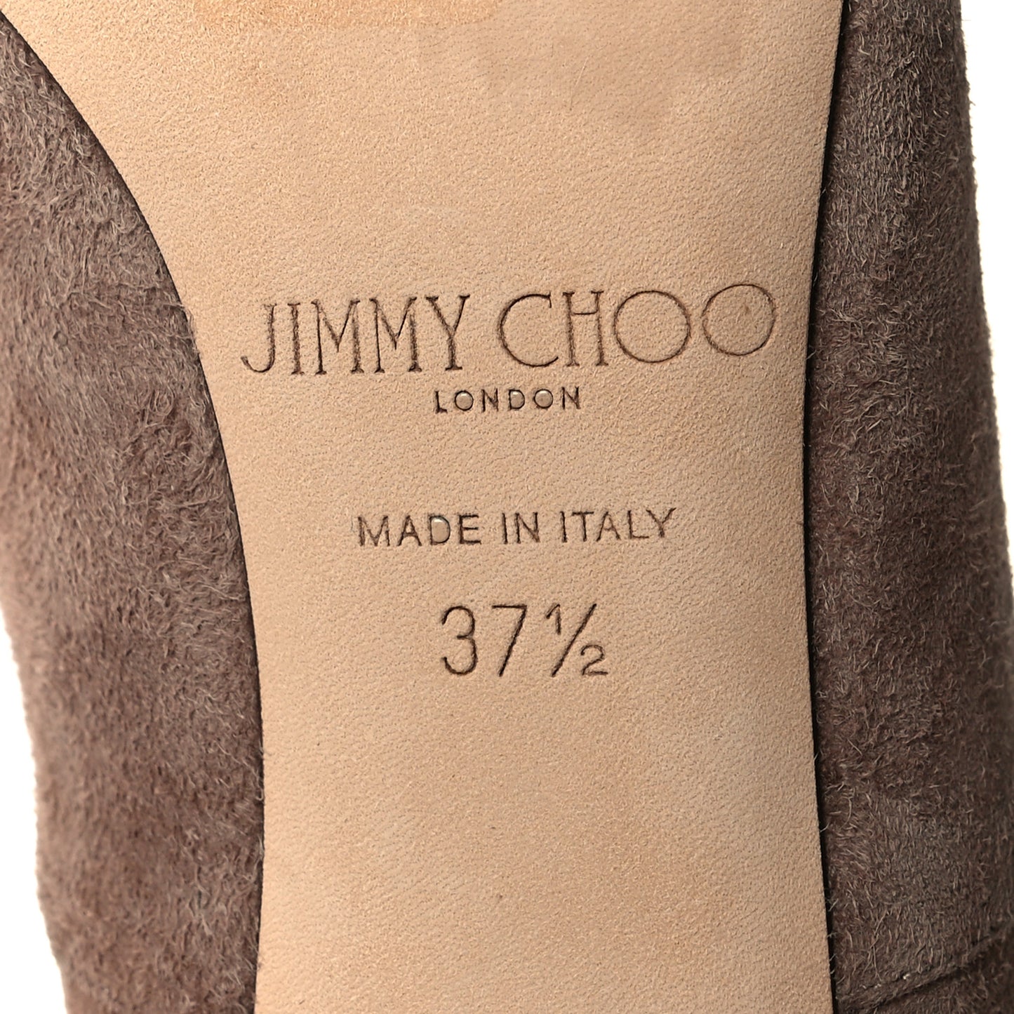 Suede Brody Ankle Boots 37.5 Taupe
