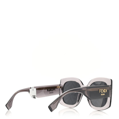 Fendi Acetate FF Sunglasses FF 0436/G/S Grey 3 of 8