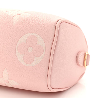 Louis Vuitton Empreinte Monogram Giant Nano Speedy Pink Creme 9 of 9