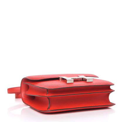 Hermes Epsom Constance 18 Rouge de Coeur 4 of 20