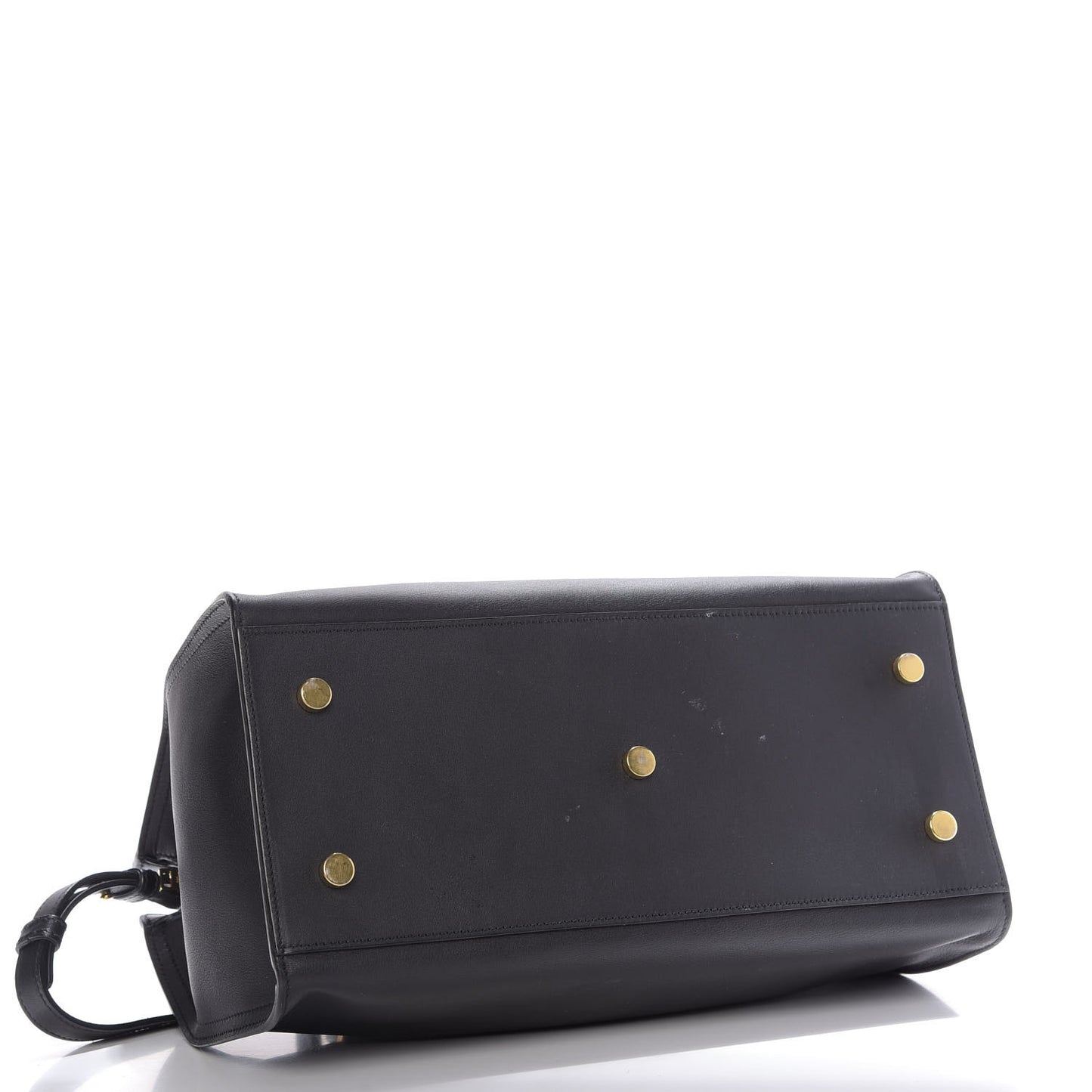 Smooth Calfskin Small Monogram Cabas Black