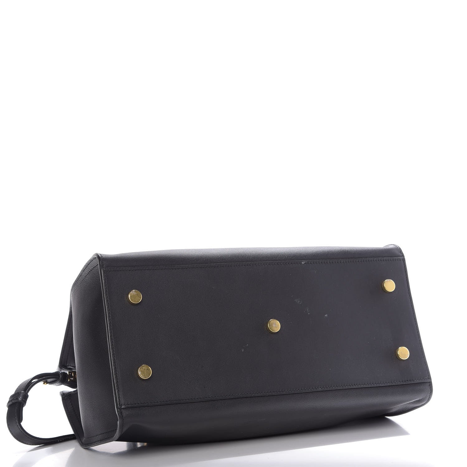 Saint Laurent Smooth Calfskin Small Monogram Cabas Black 5 of 10