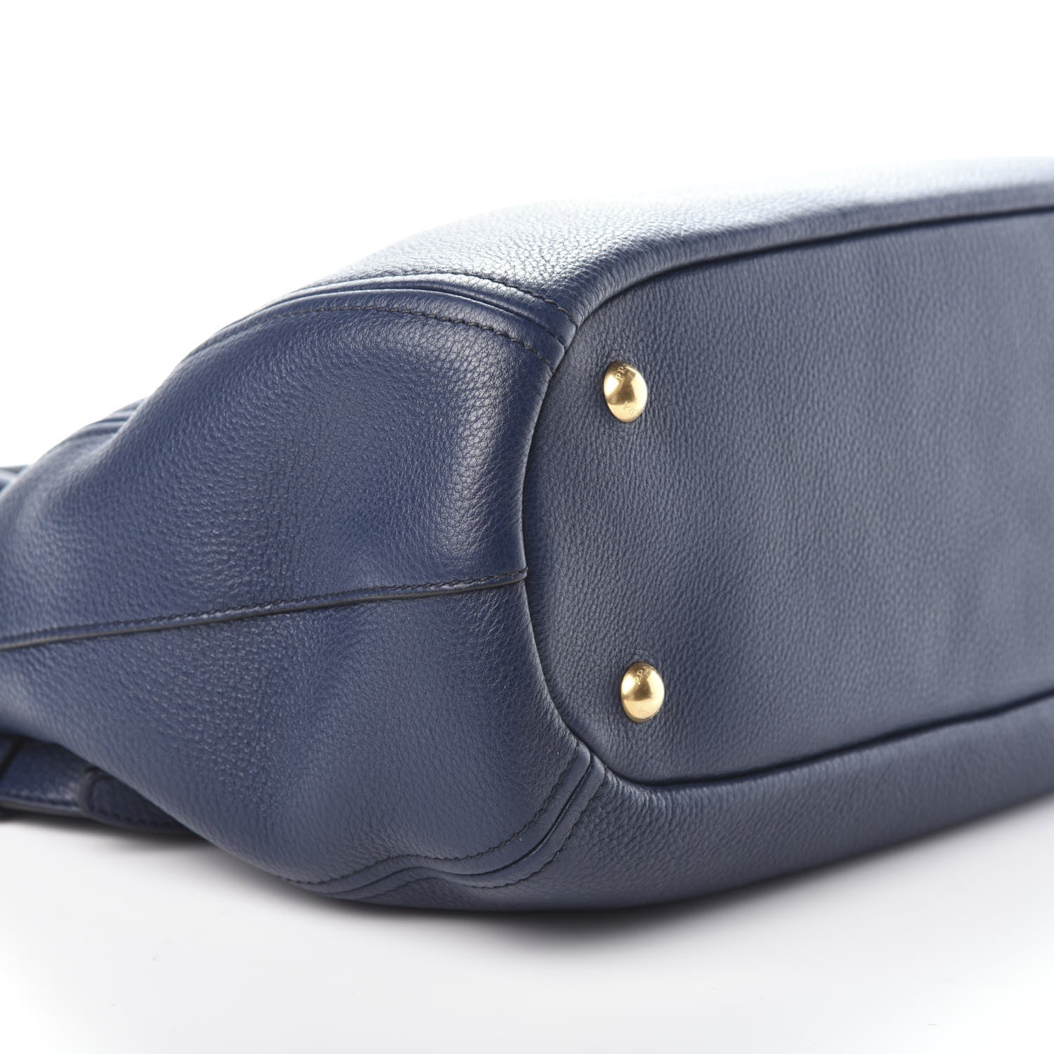 Prada Vitello Phenix Shopping Tote Baltico 8 of 9