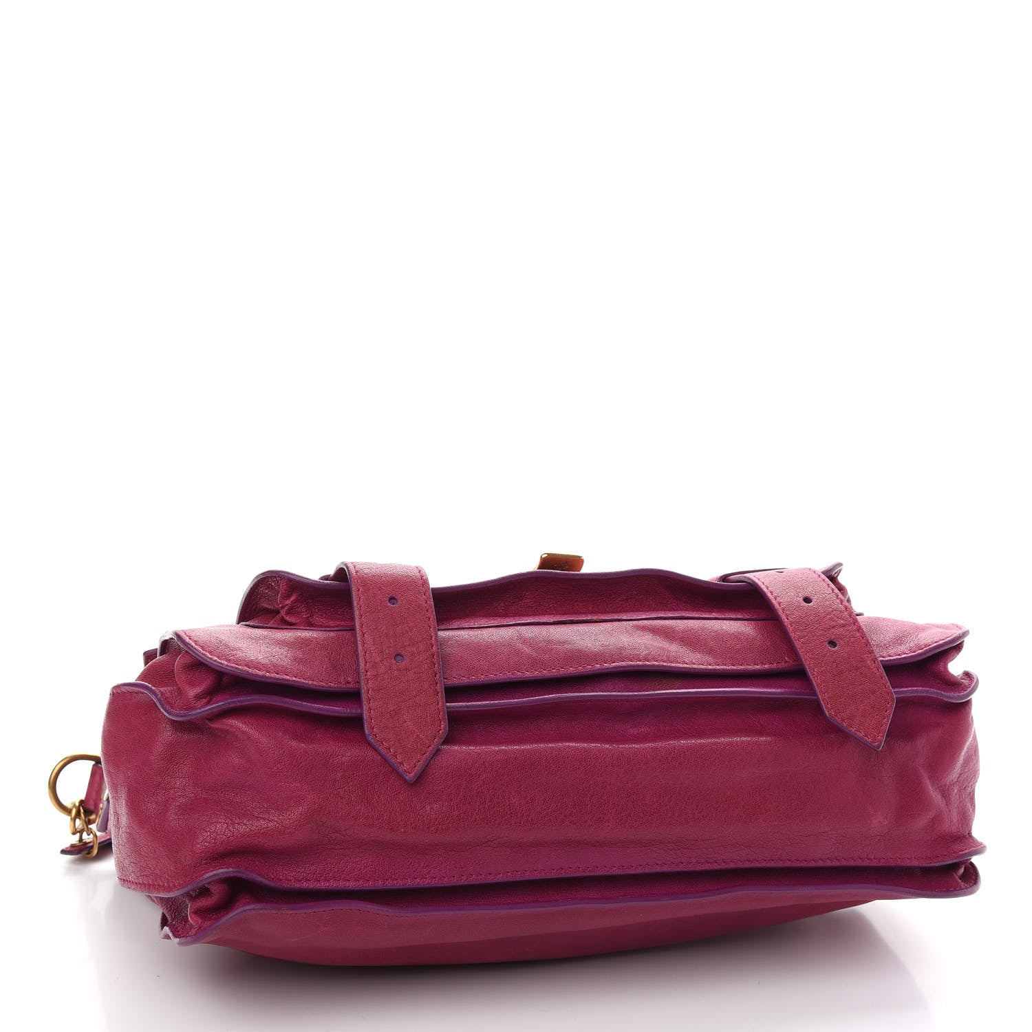 Proenza Schouler Lambskin Medium PS1 Satchel Raspberry 3 of 10