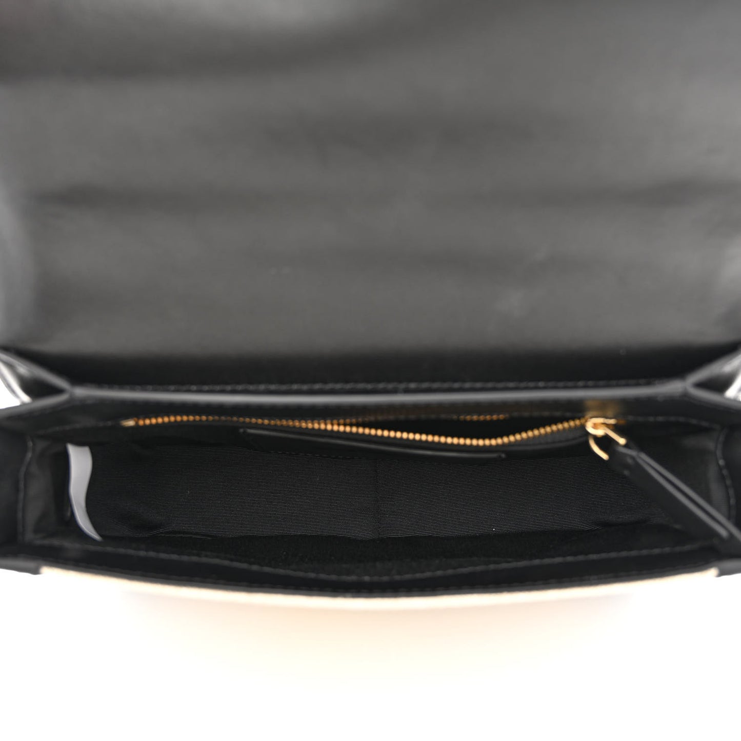 Canvas Calfskin The J Link Twist Shoulder Bag Brown Rice