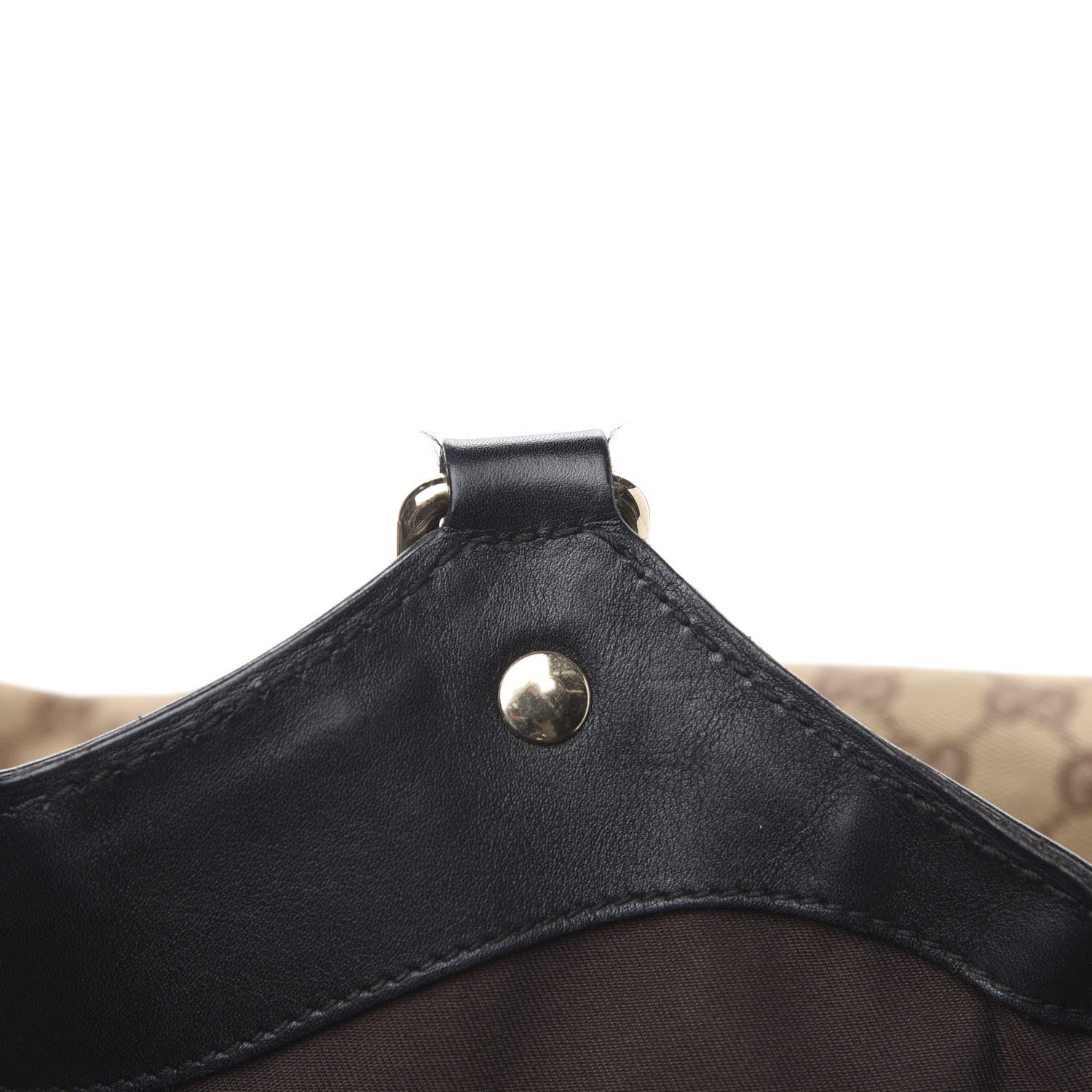 Gucci Monogram Large Sukey Tote Beige Ebony Black 11 of 13