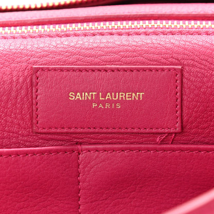 Saint Laurent Calfskin Medium Classic Y Cabas Fuchsia 6 of 21