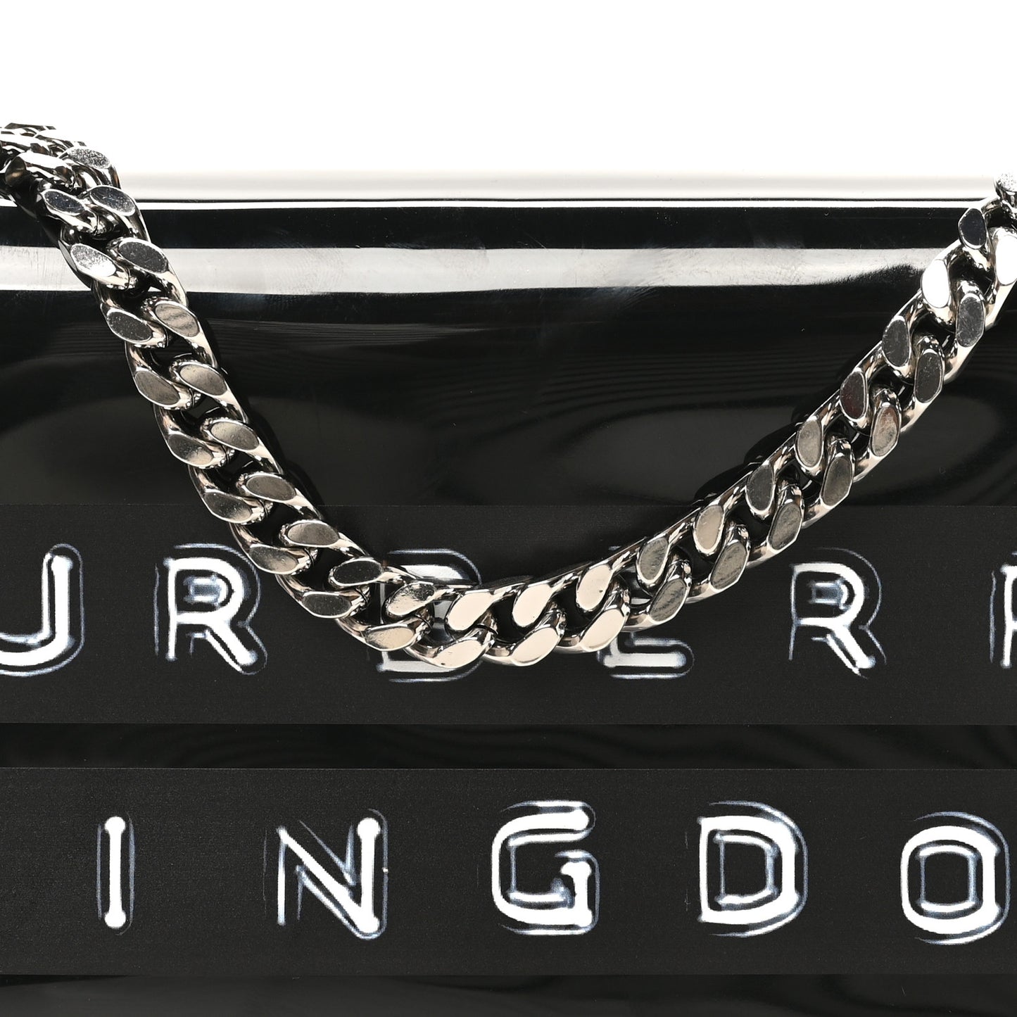 Patent Kingdom Flap Crossbody Black