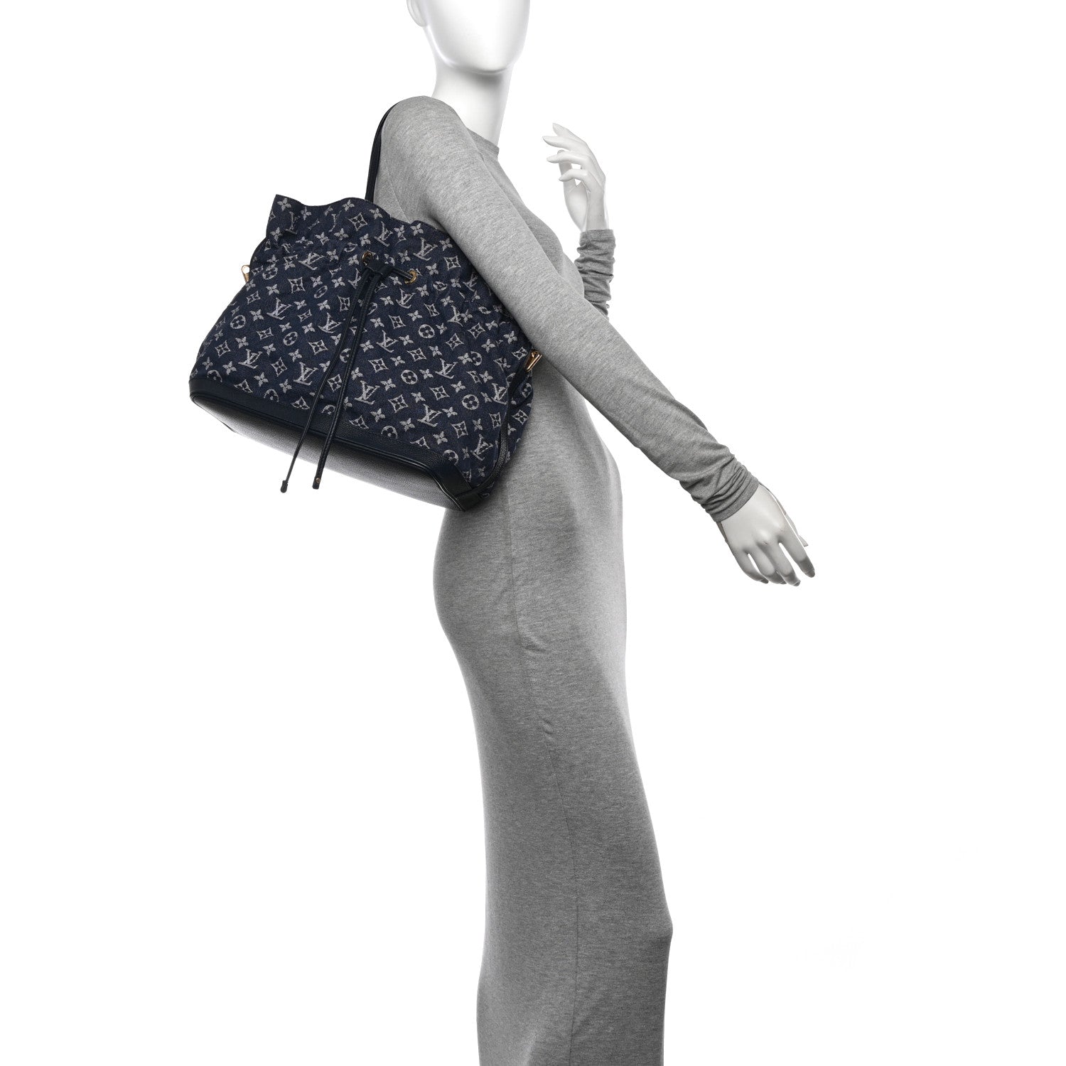 Louis Vuitton Denim Noefull MM Grand Blue 2 of 10