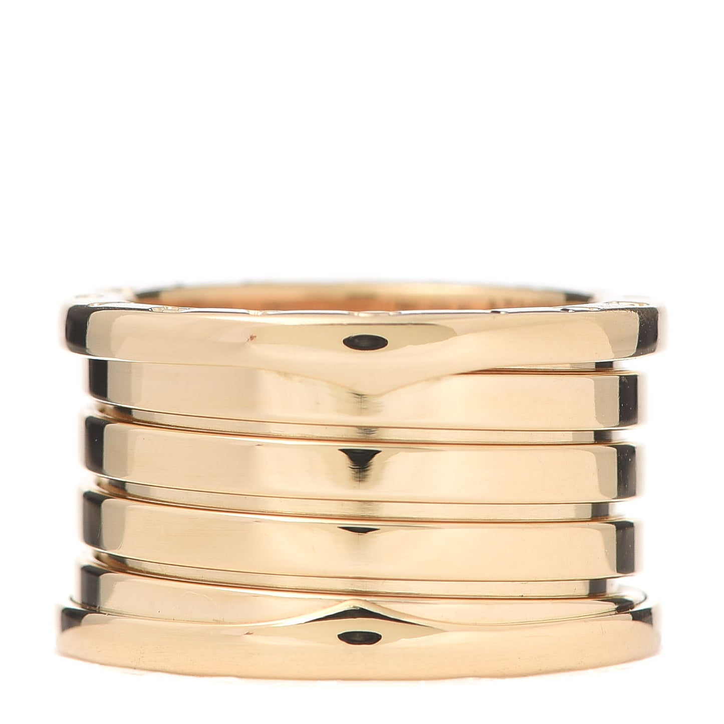 18K Yellow Gold B.Zero1 Five-Band Anniversary Ring 54 6.75