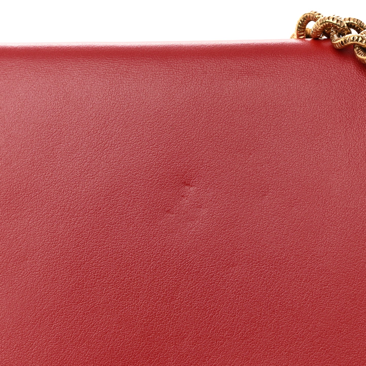 Smooth Calfskin Medium Devotion Crossbody Bag Poppy Red