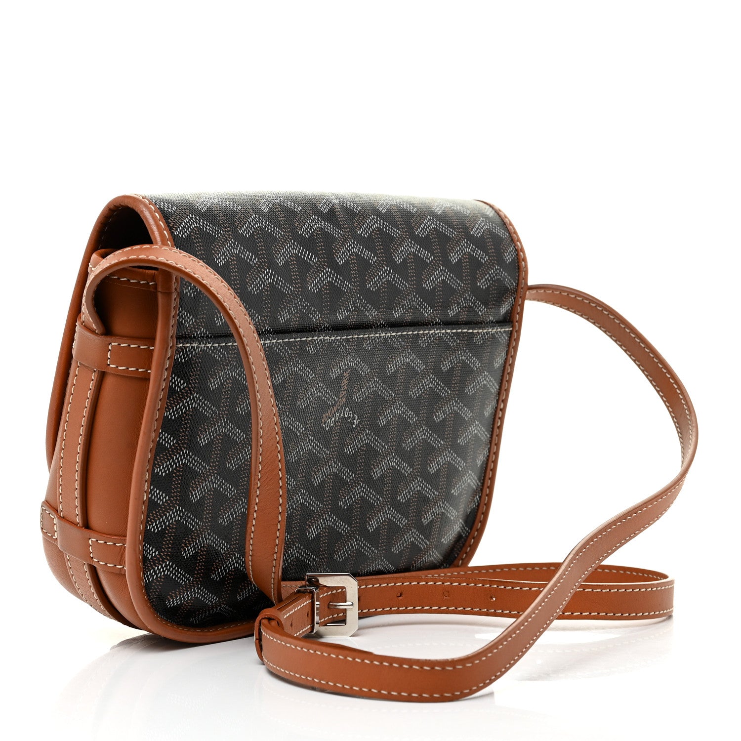 Goyard Goyardine Belvedere PM Messenger Bag Black Gold 2 of 21