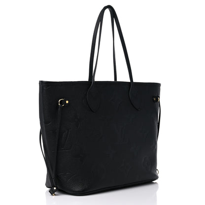 Louis Vuitton Empreinte Monogram Giant Neverfull MM Black 3 of 13