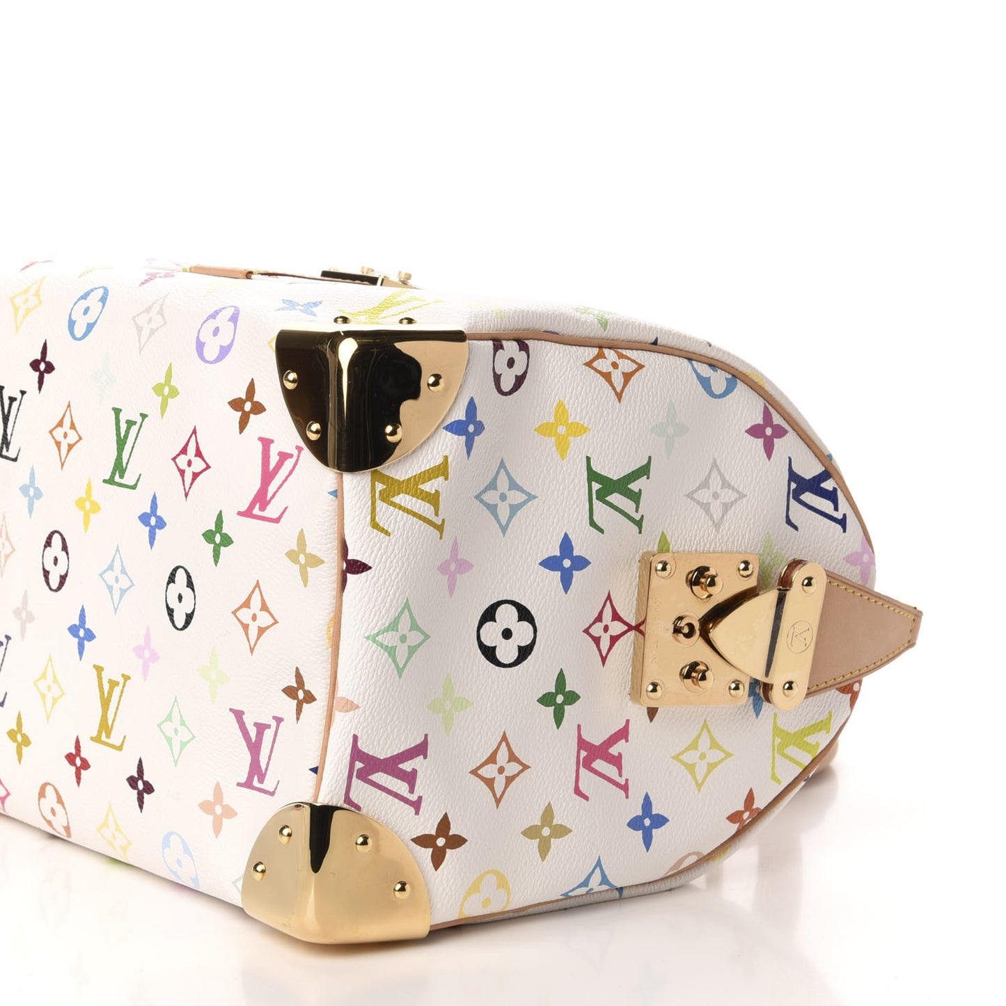 Monogram Multicolor Speedy 30 White
