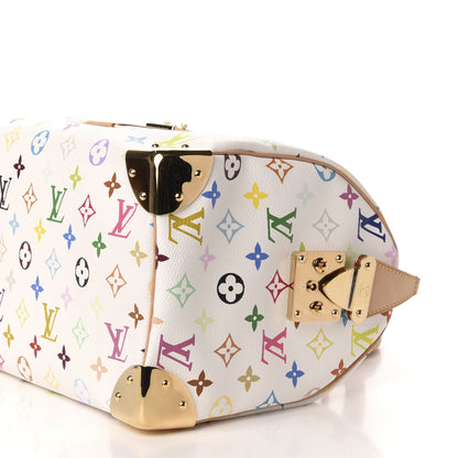 Louis Vuitton Monogram Multicolor Speedy 30 White 7 of 9