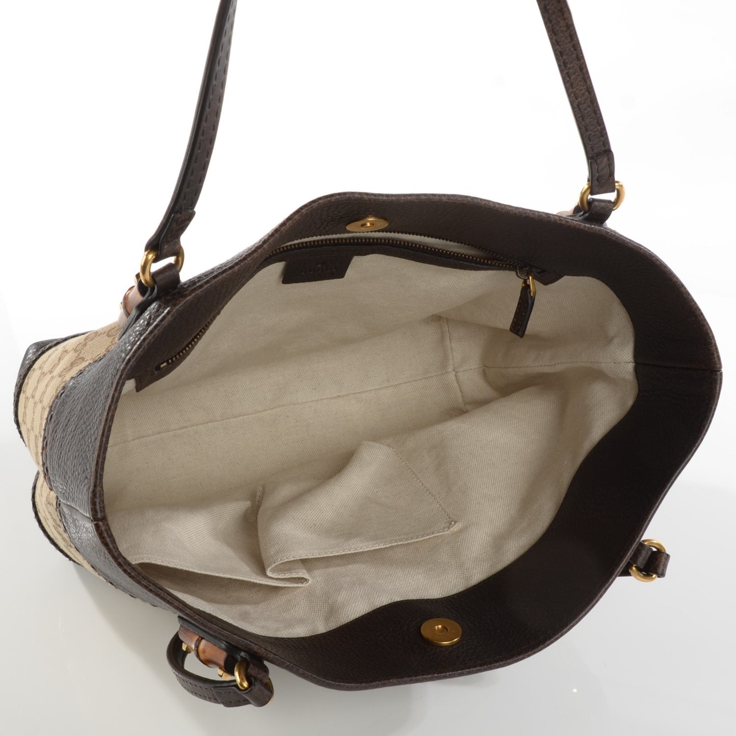 Monogram Medium Laidback Crafty Tote Dark Brown