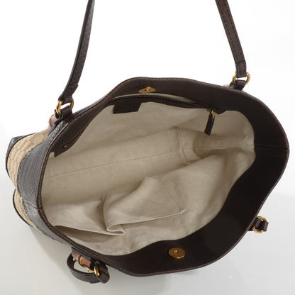 Gucci Monogram Medium Laidback Crafty Tote Dark Brown 5 of 7