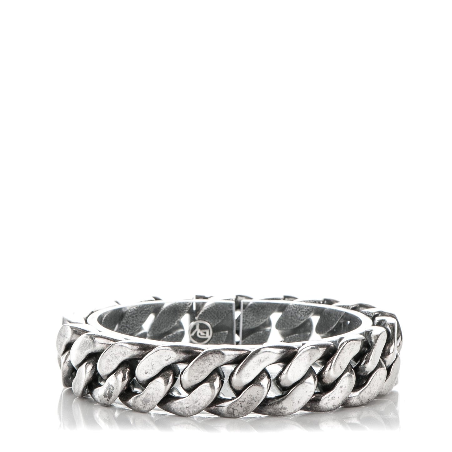 Sterling Silver 15mm Curb Chain Bracelet
