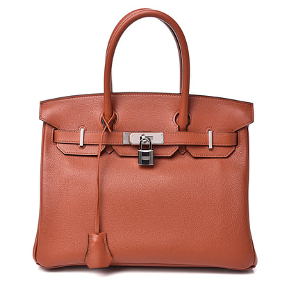 Hermes Taurillon Novillo Birkin 30 Cuivre 1 of 12