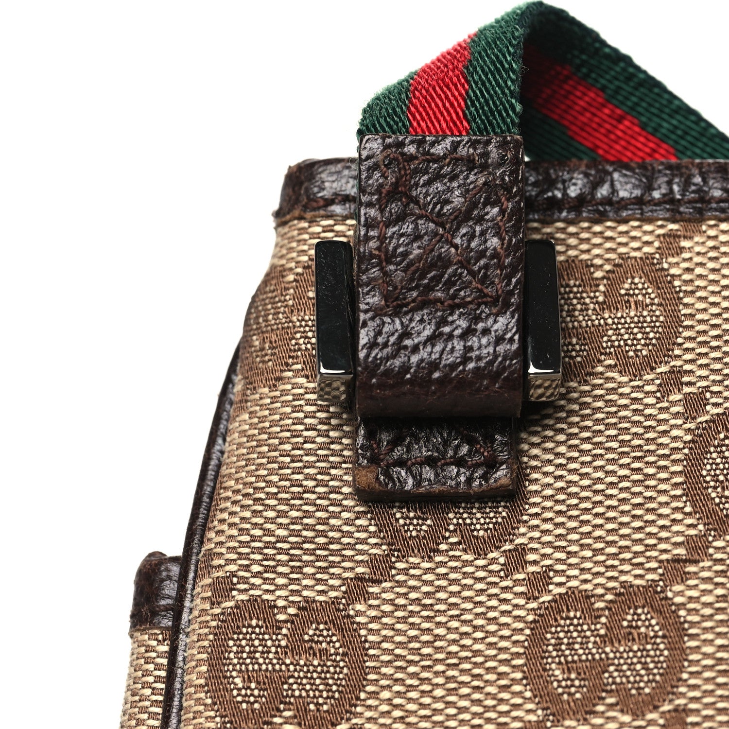 Gucci Monogram Web Mini Messenger Bag Dark Brown 11 of 11